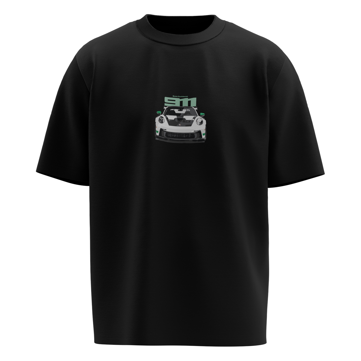 CHARTREUSE PORSCHE OVERSIZED TSHIRT
