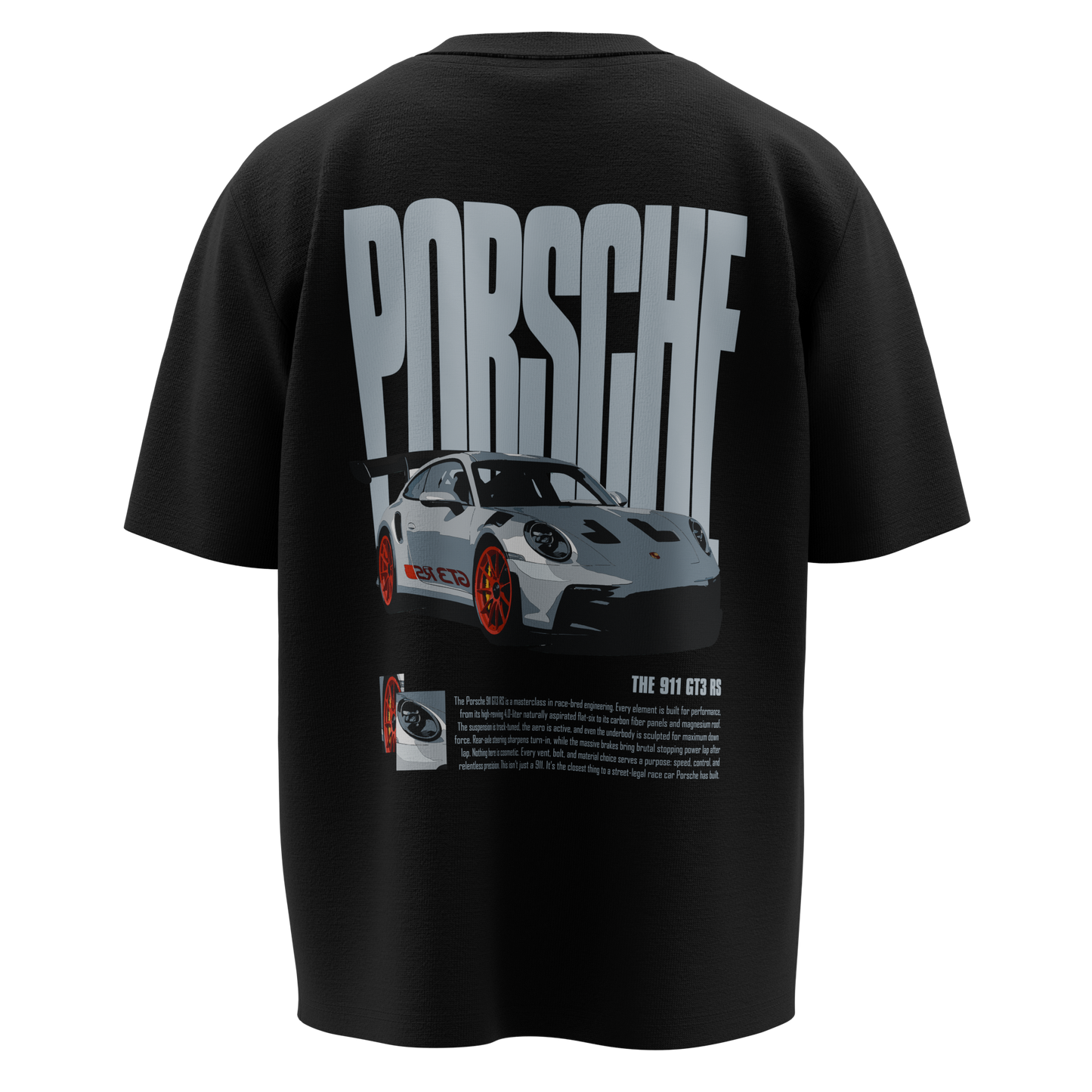 PORSCHE'S AUTOBAHN OVERSIZED TSHIRT