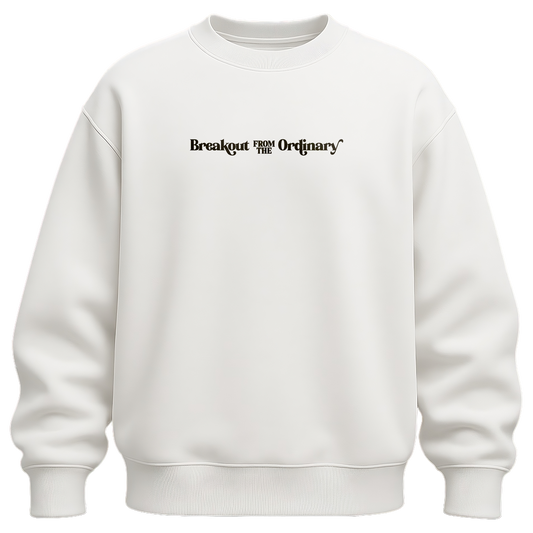 NOT ORDINARY SWEATSHIRT