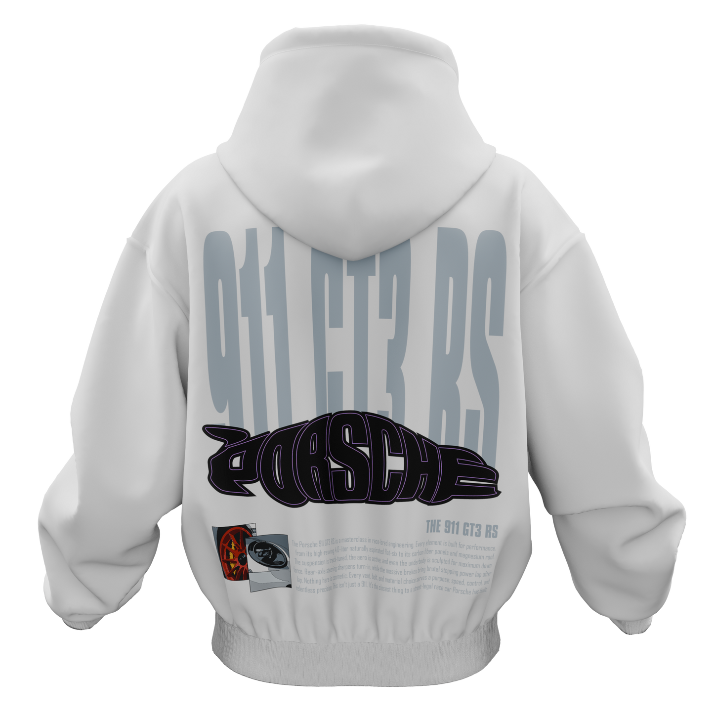 PORSCHE'S AUTOBAHN OVERSIZED HOODIE