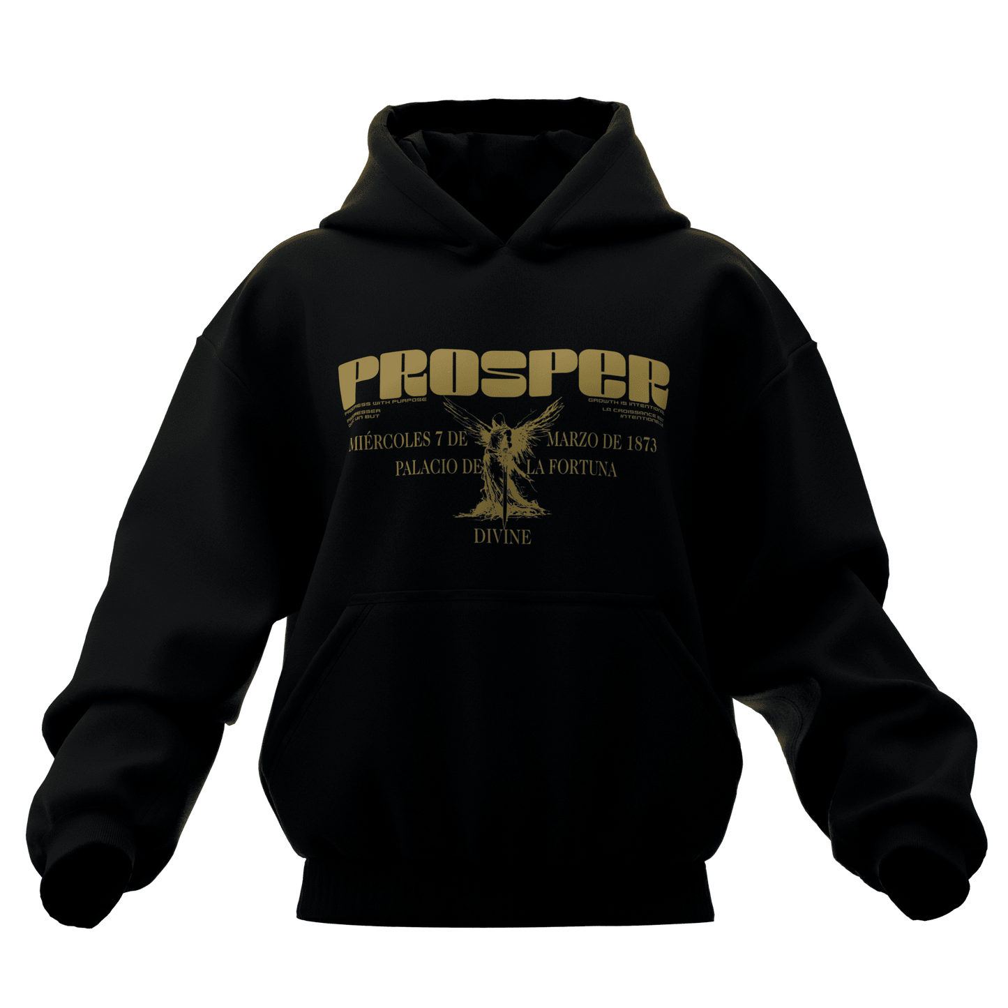 DIVINE PROSPERITY OVERSIZED HOODIE