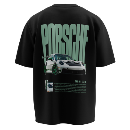 CHARTREUSE PORSCHE OVERSIZED TSHIRT