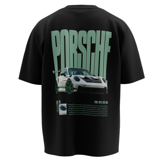 CHARTREUSE PORSCHE OVERSIZED TSHIRT