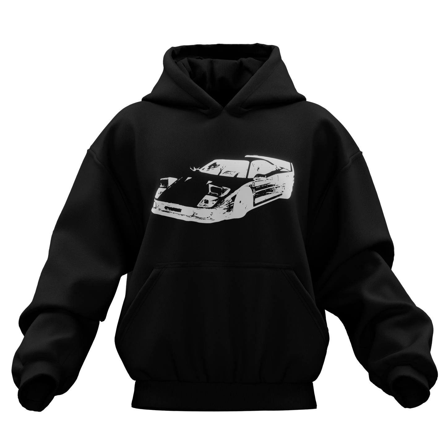 LAMBORGHINI COUNTACH OVERSIZED HOODIE