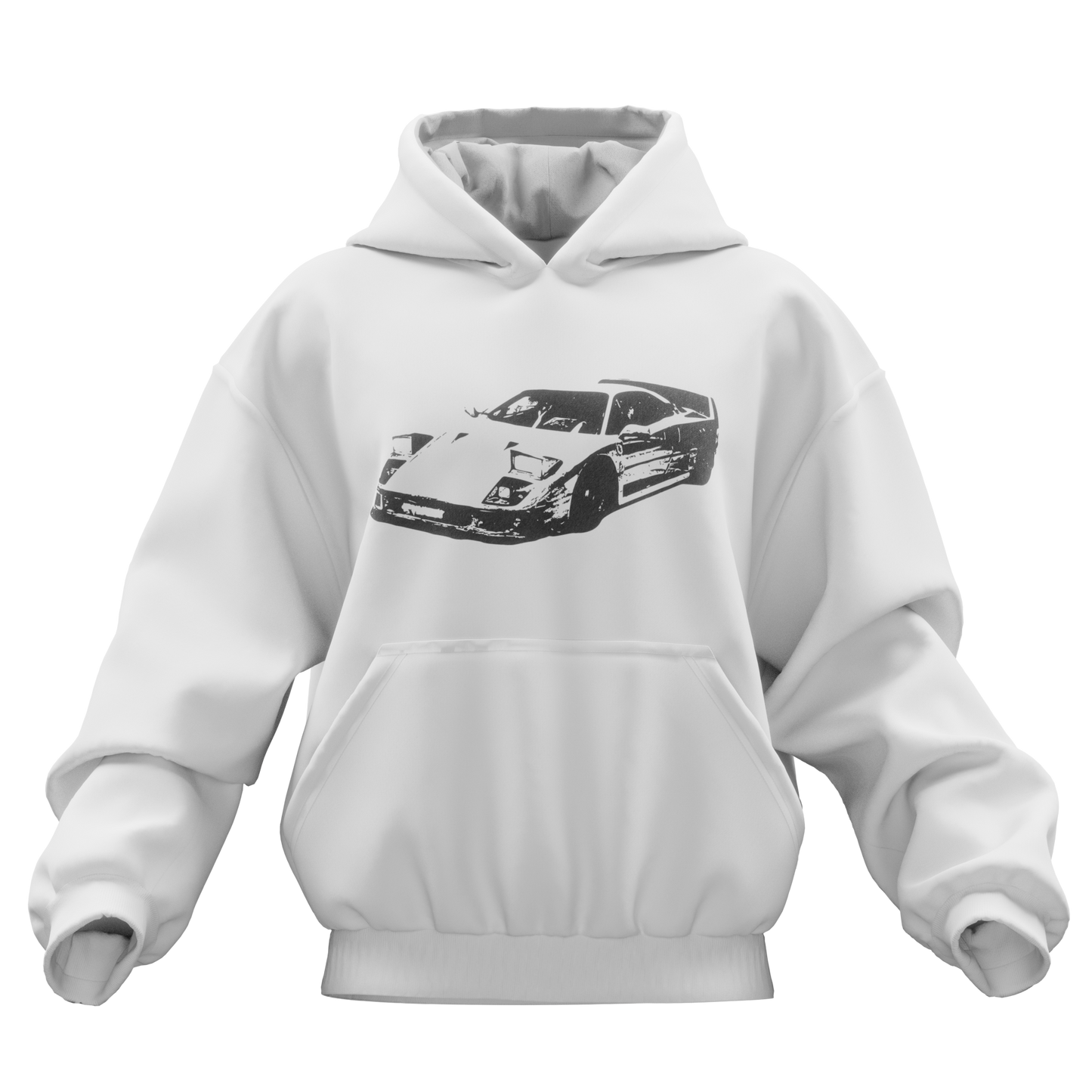 LAMBORGHINI COUNTACH OVERSIZED HOODIE