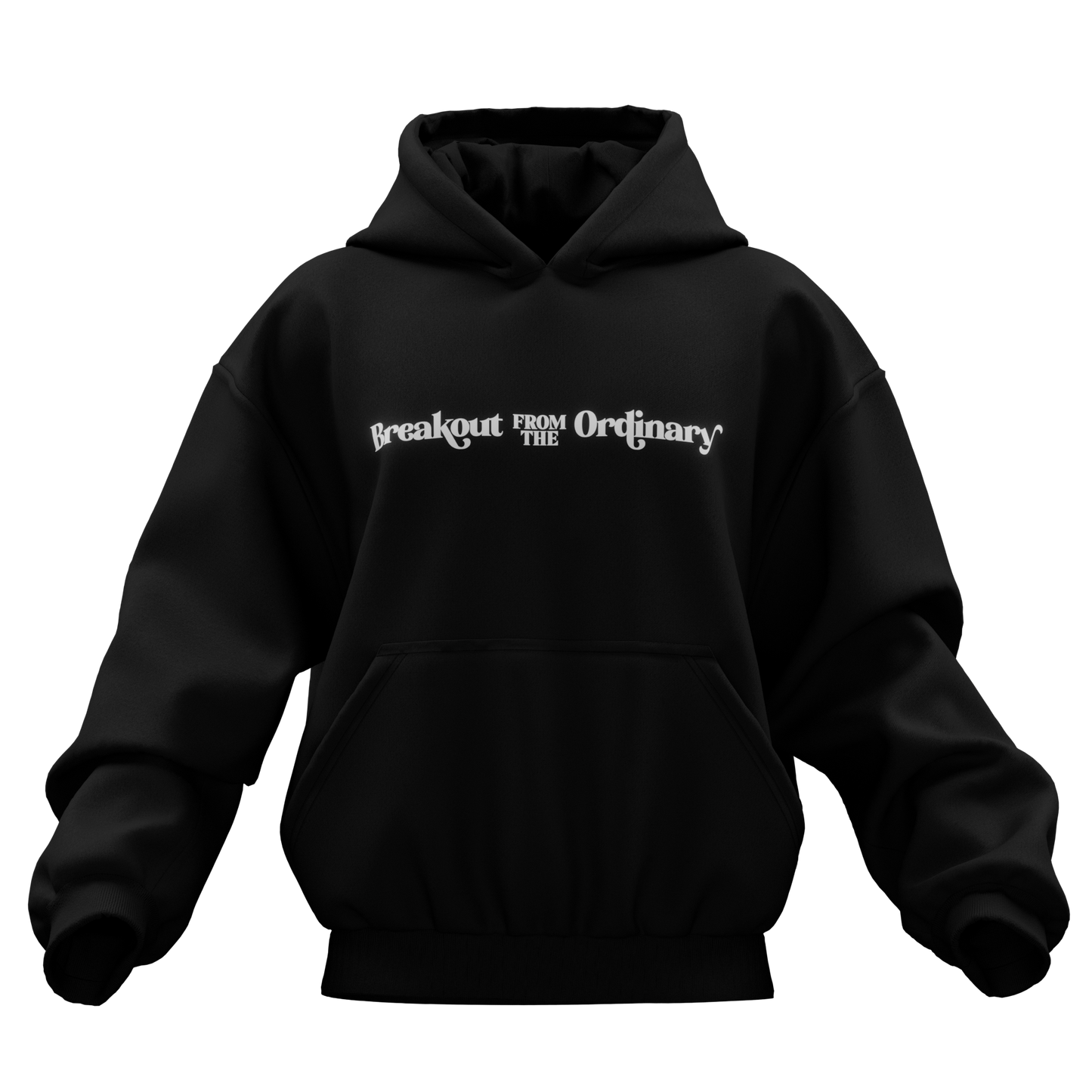 NOT ORDINARY OVERSIZED HOODIE