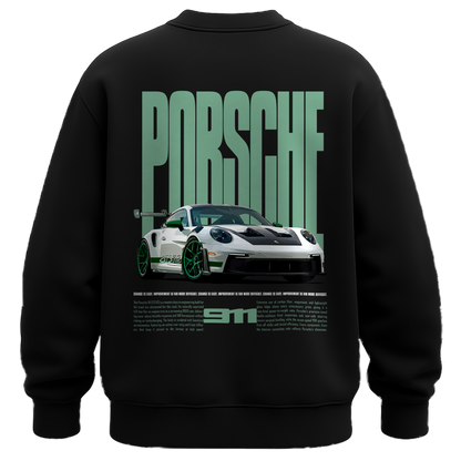 CHARTREUSE PORSCHE SWEATSHIRT
