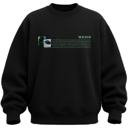 CHARTREUSE PORSCHE SWEATSHIRT
