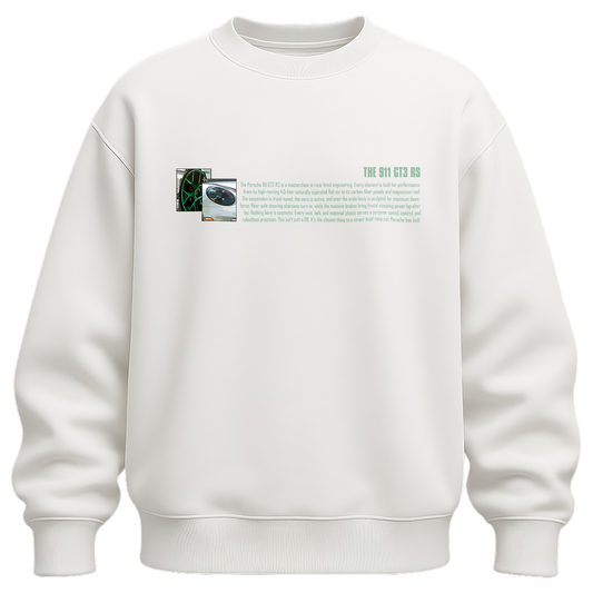 CHARTREUSE PORSCHE SWEATSHIRT