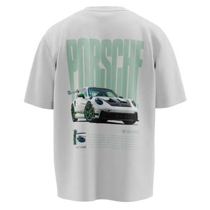 CHARTREUSE PORSCHE OVERSIZED TSHIRT