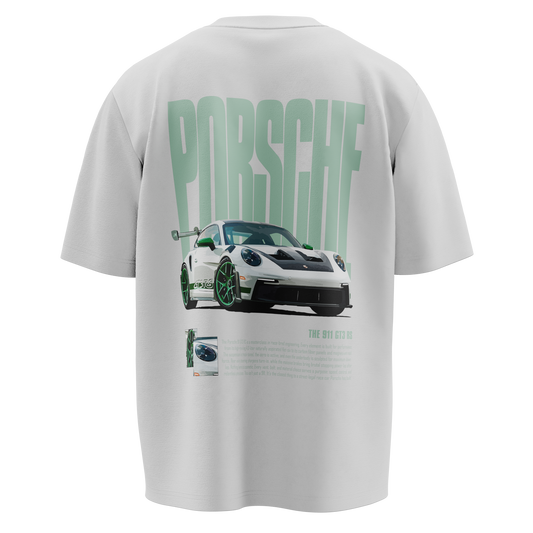 CHARTREUSE PORSCHE OVERSIZED TSHIRT