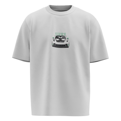 CHARTREUSE PORSCHE OVERSIZED TSHIRT