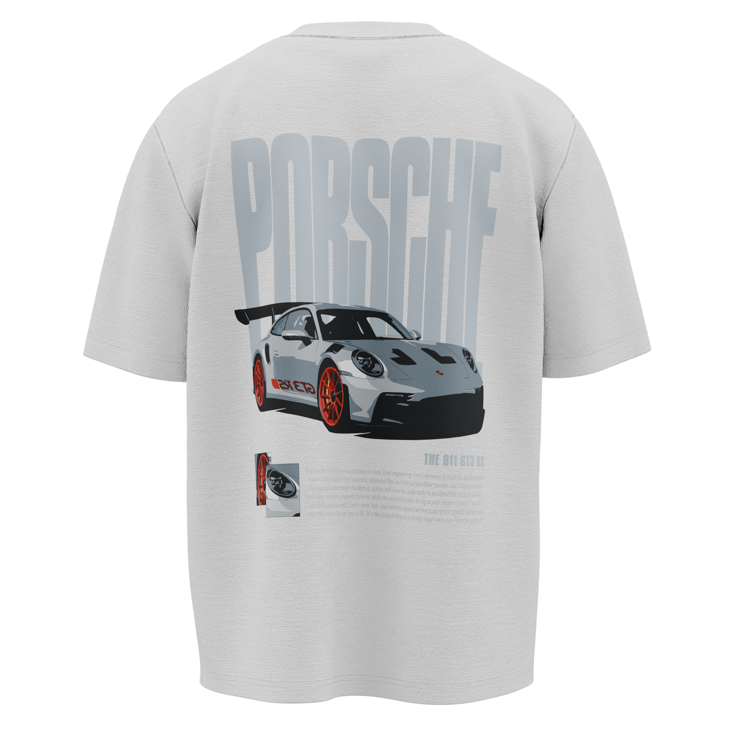 PORSCHE'S AUTOBAHN OVERSIZED TSHIRT
